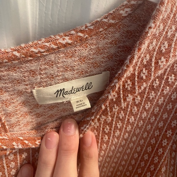 Madewell puff sleeve blouse - Picture 3 of 3